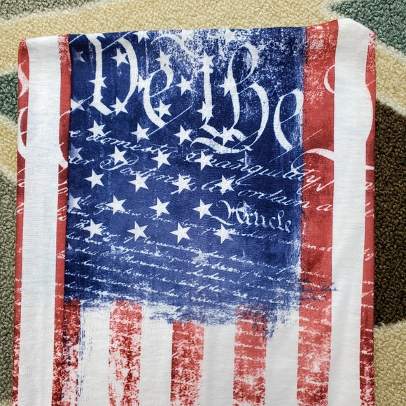 46) ALPHA DEFENSE "We The People" Face Shield - Picture 4 of 6